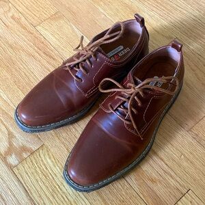 Boys Deer Stags Zander Memory Foam Oxfords